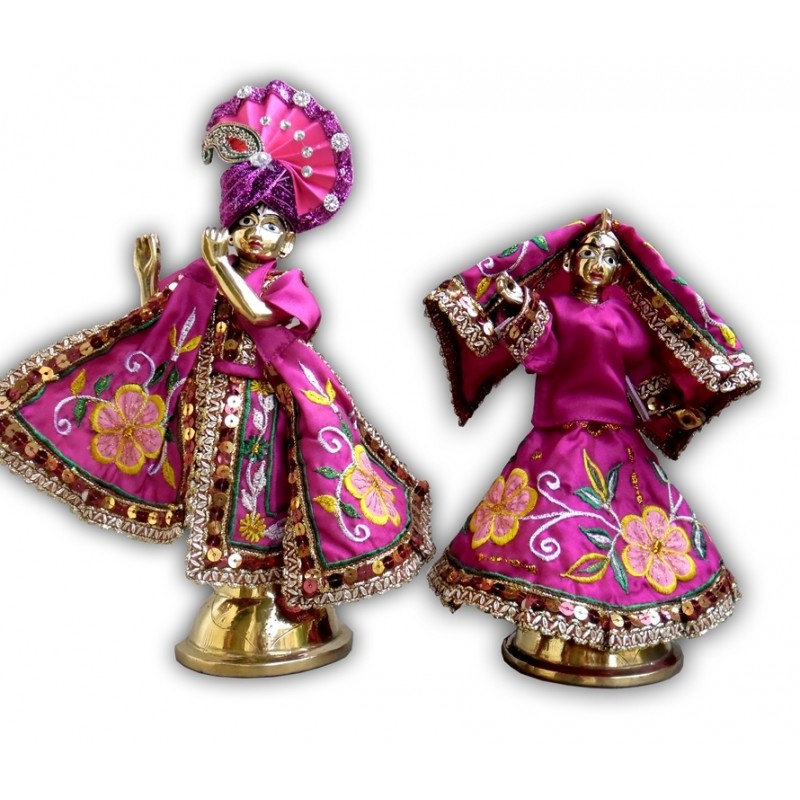 Radha Krishna Dress Rani (Full Set)