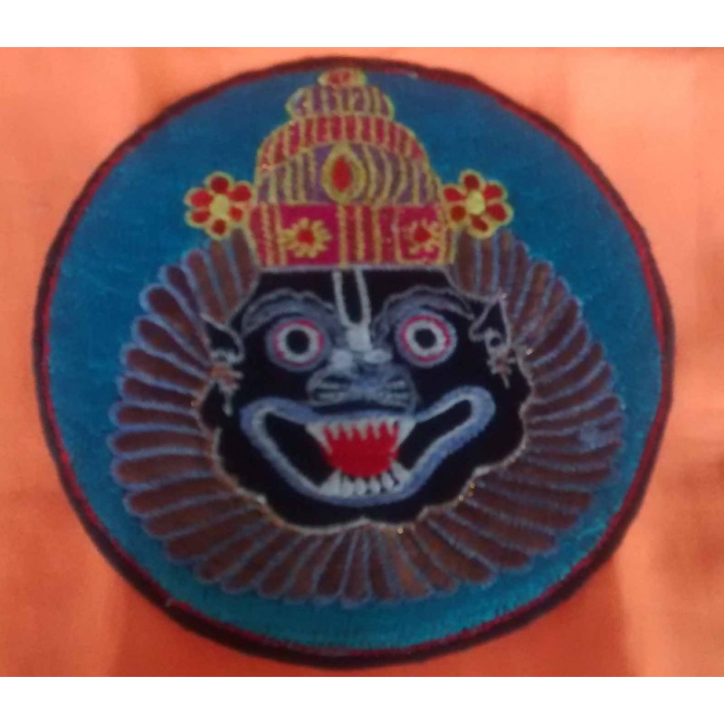 Embroidered Lord Narsimhadev Sticker 1